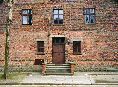 Block 10 - Medical experimentation block in Auschwitz, taken in 2008.