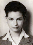 Israel Srullek Galas, cir 1942; photo from Krakow identity card.