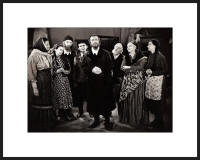 Best guess, l. to r.: Berta Gerstin, Esta Salzman, Max Bozyk, Joshua Zeldis, Michal Michalesko, Leon Shachter, Shifra Lerer and Lucy Gehrman.