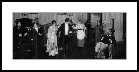 Fannie with David Kesser, Malvina Lobel et al